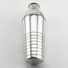 Stylish Large Continental Silver Plated Cocktail Shaker