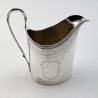 Elegant and Unusual Style Henry Chawner Georgian Sterling Silver Cream Jug
