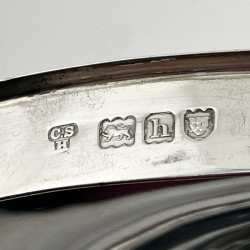 Very Elegant Boat Shaped Sterling Silver Sauce Tureen