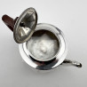 Arts and Crafts Style Edwardian Sterling Silver Tea Pot