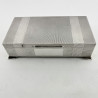 Art Deco Style Sterling Silver Trinket or Cigarette Box