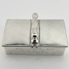 Sterling Silver Military Presentation Trinket or Cigarette Box (1914)