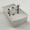 Sterling Silver Military Presentation Trinket or Cigarette Box