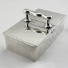 Sterling Silver Military Presentation Trinket or Cigarette Box