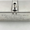 Sterling Silver Military Presentation Trinket or Cigarette Box