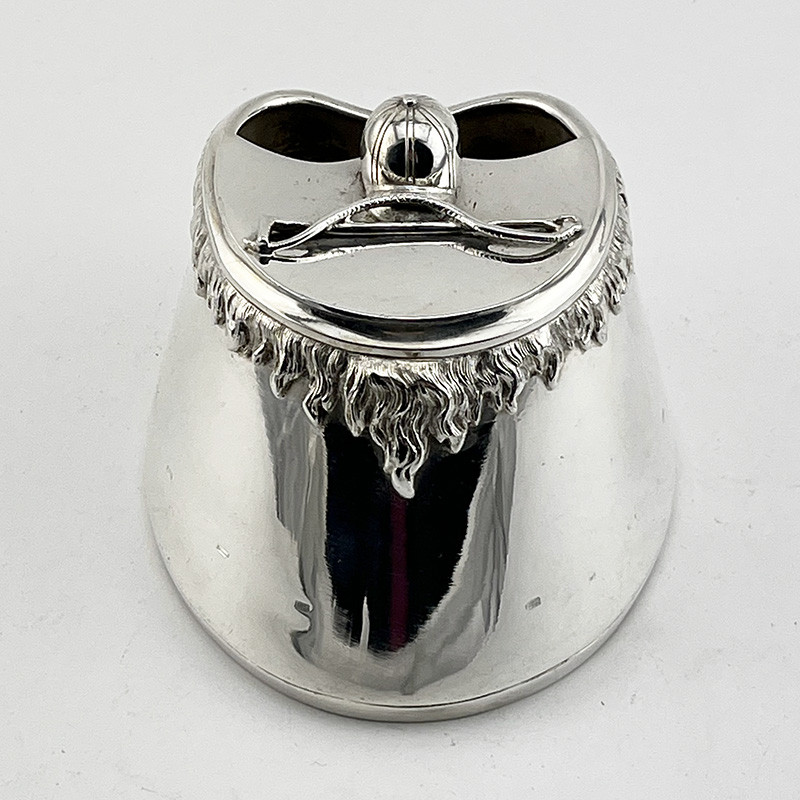 Victorian Silver Plated Spoon Warmer Modelled as a Horse Hoof (c.1895) Victorian Silver Plated Spoon Warmer Modelled as a Horse Hoof (c.1895)