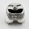 Victorian Silver Plated Spoon Warmer Modelled as a Horse Hoof