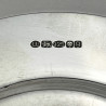 Sterling Silver Dish with Race Horse Motif and Goodwood Racecourse Crest