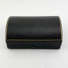 Boxed Set of Six Sterling Silver Napkin Rings with Flat Base to Stand