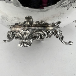 Decorative Early Victorian Sterling Silver Tea Pot