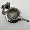 Decorative Early Victorian Sterling Silver Tea Pot