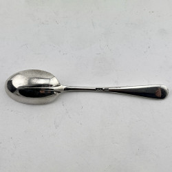 Plain Circular Sterling Silver Porringer or Christening Set