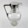 Late Victorian Sterling Silver Claret Jug by Hukin & Heath (1899)