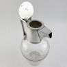 Late Victorian Sterling Silver Claret Jug by Hukin & Heath