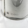 Late Victorian Sterling Silver Claret Jug by Hukin & Heath