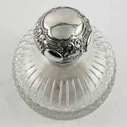 Late Victorian Sterling Silver John Grinsell & Sons Perfume Bottle