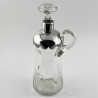 Unusual Edwardian Sterling Silver Spirit Decanter (1913)