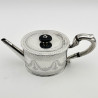 Victorian Glasgow Sterling Silver Teapot (1850)