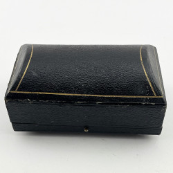 Pretty Pair of Chester Sterling Silver Boxed Napkin Rings