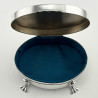 Attractive Chester Sterling Silver Jewellery or Trinket Box