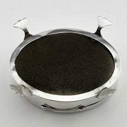 Attractive Chester Sterling Silver Jewellery or Trinket Box