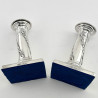 Pretty Pair of Edwardian Sterling Silver Candlesticks