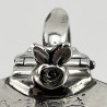 Decorative Good Quality Victorian Sterling Silver Mustard Pot