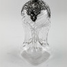 Late Victorian Sterling Silver Neck Glug Glug Decanter