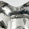 Late Victorian Sterling Silver Neck Glug Glug Decanter