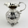 Edinburgh Victorian Sterling Silver Cream Jug (1851)