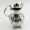 Edinburgh Victorian Sterling Silver Cream Jug