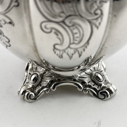 Edinburgh Victorian Sterling Silver Cream Jug