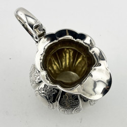 Edinburgh Victorian Sterling Silver Cream Jug