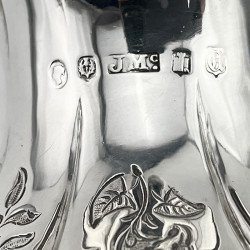 Edinburgh Victorian Sterling Silver Cream Jug