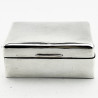 Sterling Silver Cedar Lined Cigarette or Trinket Box (1916)