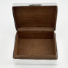 Sterling Silver Cedar Lined Cigarette or Trinket Box
