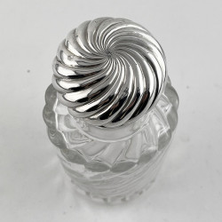 Late Victorian Continental Silver Perfume Bottle