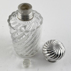 Late Victorian Continental Silver Perfume Bottle