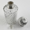 Late Victorian Continental Silver Perfume Bottle