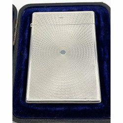 Victorian Sterling Silver Sampson Mordan Boxed Card Case