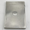 Victorian Sterling Silver Sampson Mordan Boxed Card Case