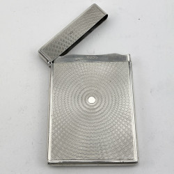 Victorian Sterling Silver Sampson Mordan Boxed Card Case