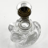 Handsome Edwardian Sterling Silver and Glass Ink Bottle