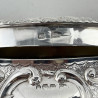 Edwardian Sterling Silver Jewellery or Trinket Box with Nautical Inscription