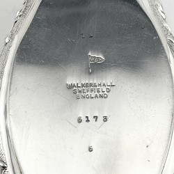 Edwardian Sterling Silver Jewellery or Trinket Box with Nautical Inscription