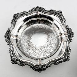 Pair of Original Condition Old Sheffield Plate Coasters