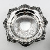 Pair of Original Condition Old Sheffield Plate Coasters