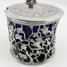 Unusual Georgian Sterling Silver Mustard Pot