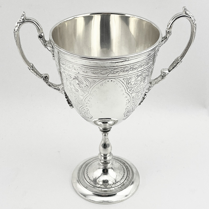Very Good Quality Victorian Silver Plated Trophy Cup (c.1890)