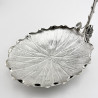 Late Victorian Silver Plated Grape Stand in Rustic Form